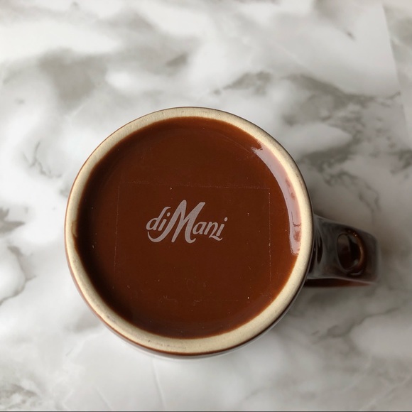 Milk Chocolate Brown Cafe Coffee Cup with a Built-In Matching Spoon - Picture 6 of 8